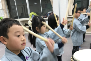 こども和太鼓 かぶと 小牧の子供