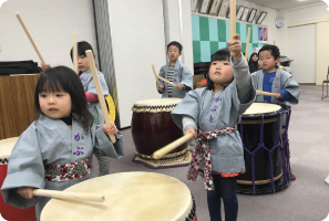 こども和太鼓 かぶと 小牧の子供